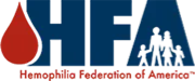 Hemophilia Federation of America logo.